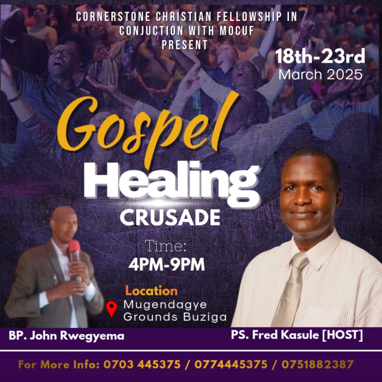 Gospel Healing Crusade: A Time of Revival and Restoration